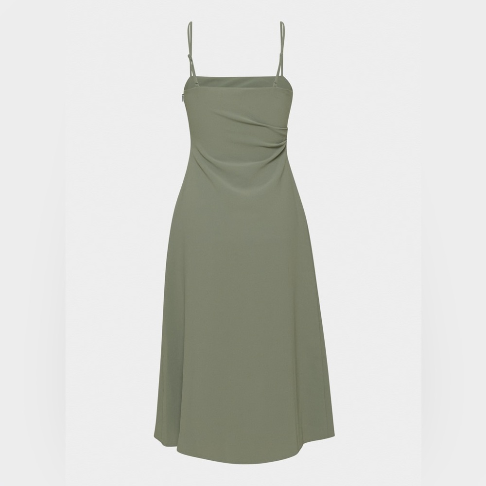 Aritzia Ninnette Dress in Sage Green - Picture 7 of 13